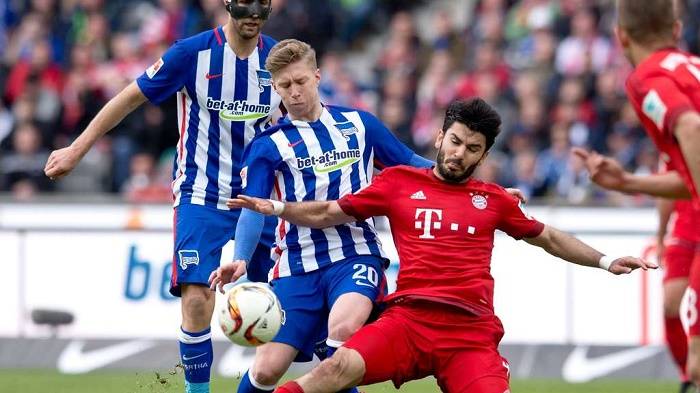 柏林赫塔击败对手,晋级积分榜前列 柏林赫塔击败对手,晋级积分榜前列